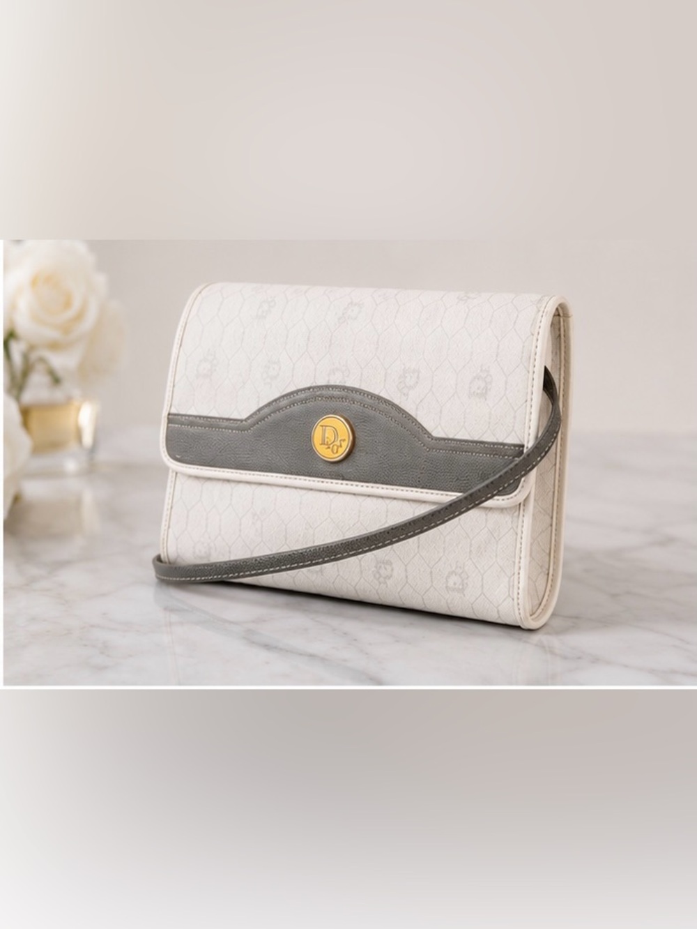 Vintage Christian Dior Crossbody Bag 🥂